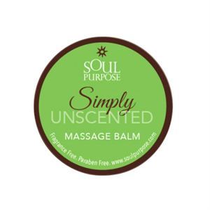 0003863 Simply Unscented Massage Balm 05 Oz 300