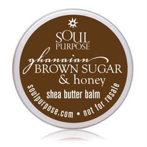 0003911 Ghanaian Brown Sugar Honey Body Balm Sample Pack 20 Pack 300