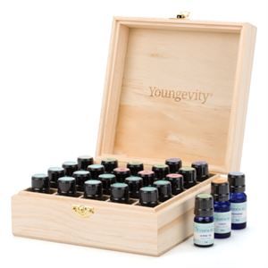 0009017 Wooden Box W Youngevity Logo 300