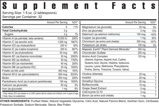 13221 Ygy 13221 Tangy Tangerine Suppfacts 0211