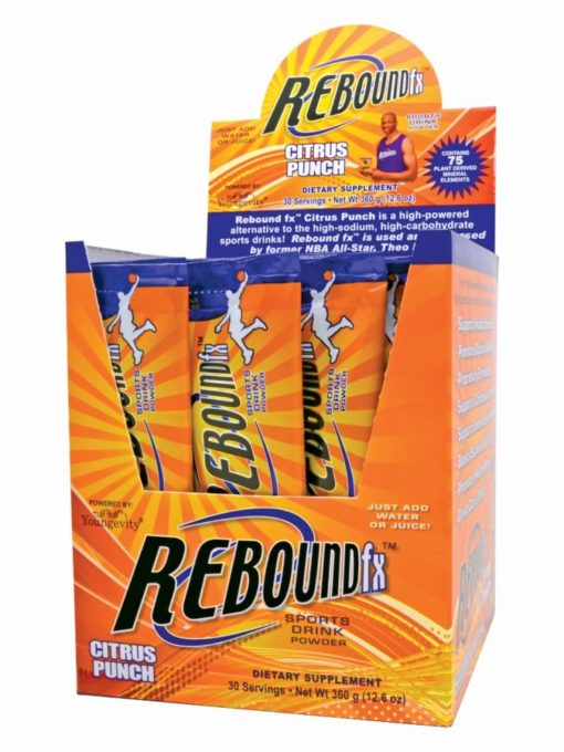 13231 Rebound Fx Citrus Punch Stick Packs Opened Box 0714